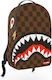 Sprayground Sharks In Paris Σχολική Τσάντα Πλάτης Γυμνασίου - Λυκείου Καφέ