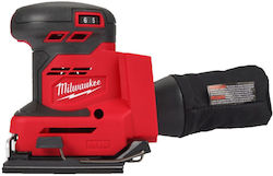 Milwaukee M18 BQSS-0 Schwingschleifer Solo mit Geschwindigkeitsregelung und mit Absaugsystem