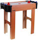 Air-Hockey-Spiel L65 x B30.5 x H60.5cm. Braun