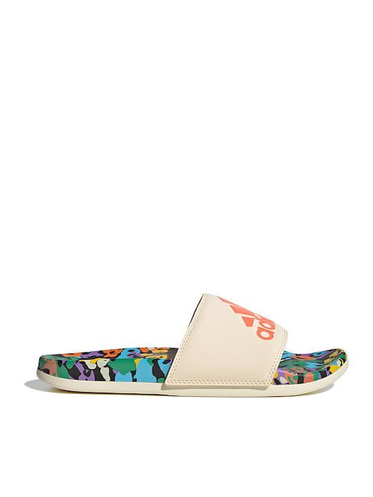 adidas Adilette Comfort Slides Ecru Tint / Cora...