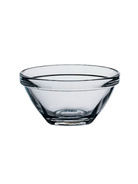 Bormioli Rocco Salad Bowl Glass Transparent 17x17cm 2τμχ