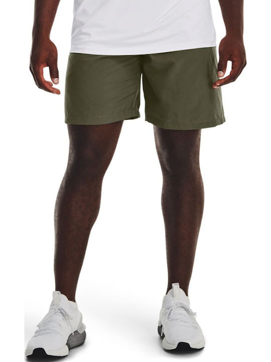 Under Armour Αθλητική Ανδρική Βερμούδα Χακί