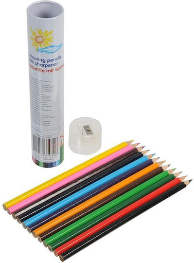 Topwrite Farbstift-Set in einer Box mit Spitzer 12Stück Packung von 1 Verpackungen