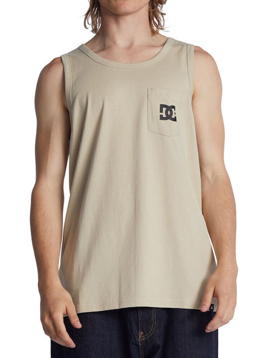 DC Star Pocket Μπλούζα Κοντομάνικη Μπεζ