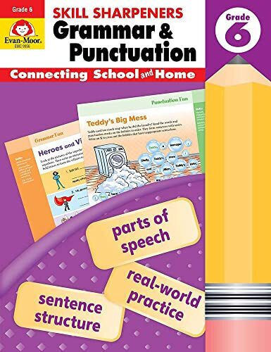 Grammar & Punctuation Grade 6, Skill Sharpeners Grammar & Punctuation Grade 6, Skill Sharpeners