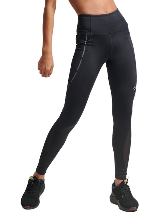 Women's Long Training Legging High Waisted Black