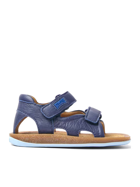 Camper Παιδικά Πέδιλα Bicho Ανατομικά Navy Μπλε