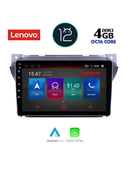 Lenovo Ηχοσύστημα Αυτοκινήτου για Suzuki Alto / Nissan Pixo 2009 (Bluetooth/USB/WiFi/GPS) με Οθόνη Αφής 9"