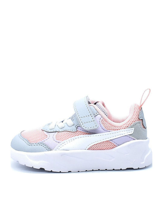 PUMA Trinity Kids Sneakers with Hoop & Loop Clo...