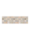 Ango Persian Tiles Kitchen Mat Runner Waterproof with Anti-slip Underlay Multicolour 50x180εκ.