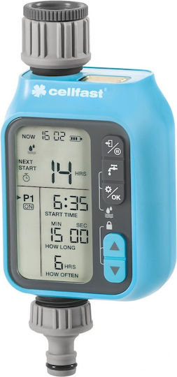 Cellfast Chronos Προγραμματιστής Ποτίσματος Μπαταρίας 1 Εξόδου