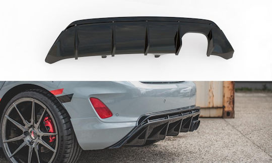 Maxton Design Diffusor Auto Rückseite Kompatibel mit Ford Fiesta Mk8 ST