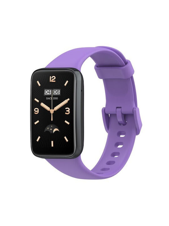 Λουράκι Σιλικόνης Purple (Xiaomi Smart Band 7 Pro)