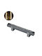 GloboStar Window-Bari Outdoor LED Floor Lamp Wall Washer 12W with Natural White Light IP67 Gray