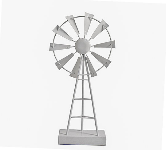 Zaros Διακοσμητικός Ανεμόμυλος από Μέταλλο 41.50x41.5x41.50cm