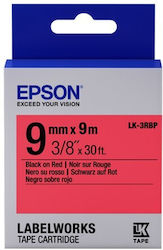 Epson Etikettenband 9m x 9mm in Schwarz Farbe 1Stück