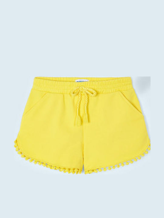 Kids' Shorts/Bermudas Fabric Yellow