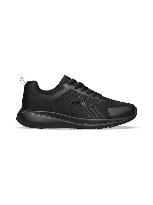 Fila Memory Gapa 2 Ανδρικά Αθλητικά Παπούτσια Running Μαύρα