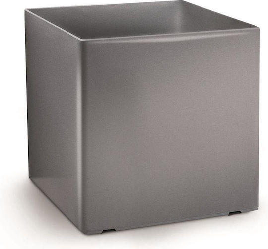 Atmosphera Brill Γλάστρα Πλαστική Urban Grey 36x36x36εκ.