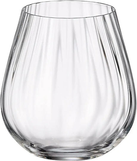 Bohemia Columba Optic Glas Wasser aus Kristall 380ml