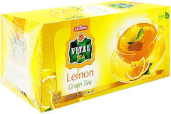 Vital Tea Πράσινο Τσάι 30 Φακελάκια με Άρωμα Λεμόνι