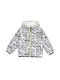 Chicco Waterproof Kids Casual Jacket short Windproof Hooded White