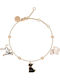 Radley Damen Armband Kette aus Stahl Vergoldet