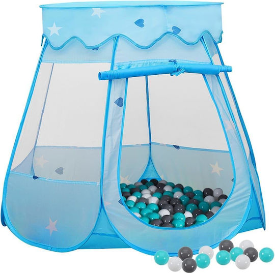 vidaXL Kids Play Tent for 3+ years Blue