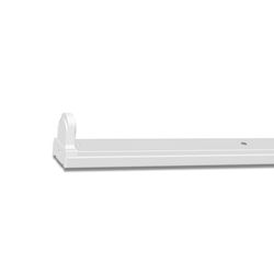 Elvhx Lighting Batten with 1 Slot for LED Lamp T8
