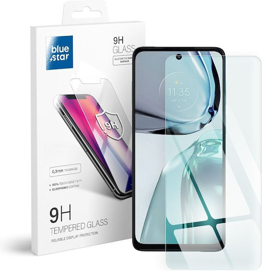 Blue Star Tempered Glass (Motorola Moto G62 5 G)