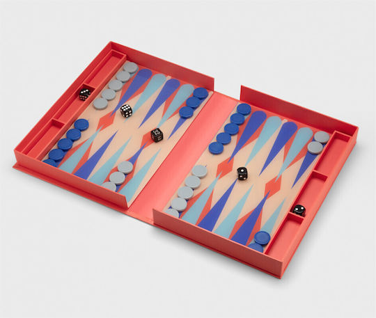 Printworks Art of Backgammon Backgammon E-Gitarren mit Spielsteinen 44x44cm