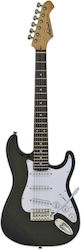 Aria Pro II STG-MINI Electric Guitar Stratocaster Style Black