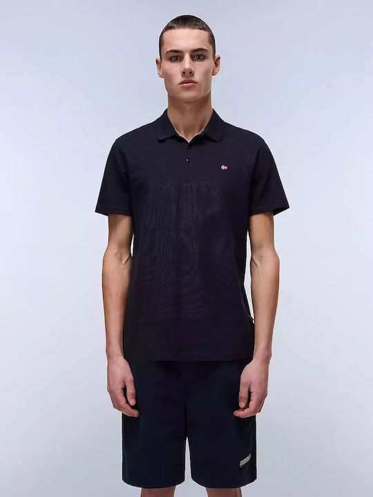 Napapijri Ealis Polo T-shirt Navy Μπλε