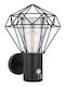 Globo Lighting Horace Wall-Mounted Outdoor Ceiling Light E27 IP44 22.5x34εκ.