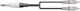 Chord Cable 6.3mm male - 2x RCA male 1.5m (190.015UK)