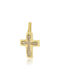 Skaras Jewels Damen Gold Kreuz 14K