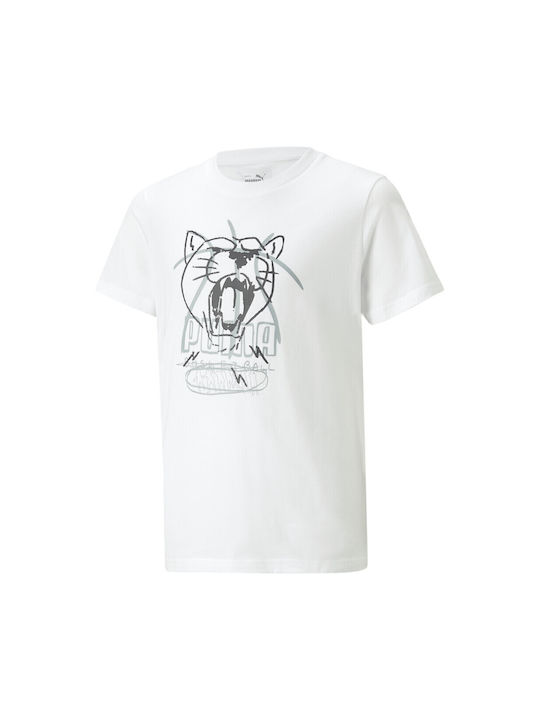 Puma Kids' T-shirt White