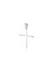 Skaras Jewels Men's White Gold Cross 14K