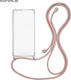 Sonique Armor Back Cover Silicone with Strap Pi...