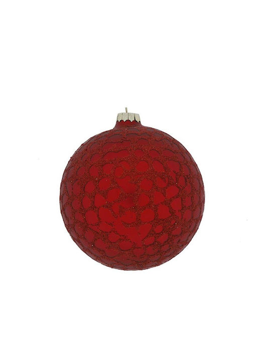 Large Red Glass Ball 10cm