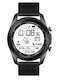 Z57 Aluminium Smartwatch with Heart Rate Monitor (Black/Black)