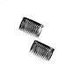 Ro-Ro Accessories Set of Black Hair Combs 2 Pieces