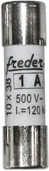Adeleq Κυλινδρική Πορσελάνης 10x38mm 1A