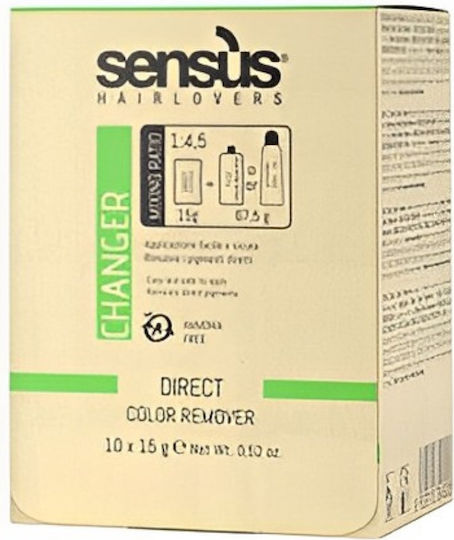 Sensus Direct Hair Color Remover 15g x 10τμχ