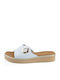 Ragazza Leather Women's Sandals White