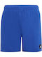 adidas 3-Stripes Kids Swimwear Swim Shorts Blue