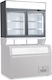 Klimaitalia Freezing Showcase Floor with 4 Levels with Capacity 373lt 145x59x102.2cm Alaska Top 145