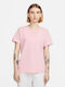 Nike Damen Sportlich T-shirt Rosa