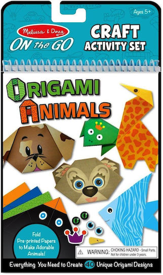 Melissa & Doug Оригами Animals за Деца 5+ години+ Години