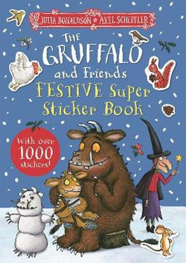 The Gruffalo and Friends, Super carte autocolant The Gruffalo and Friends, Super carte autocolant